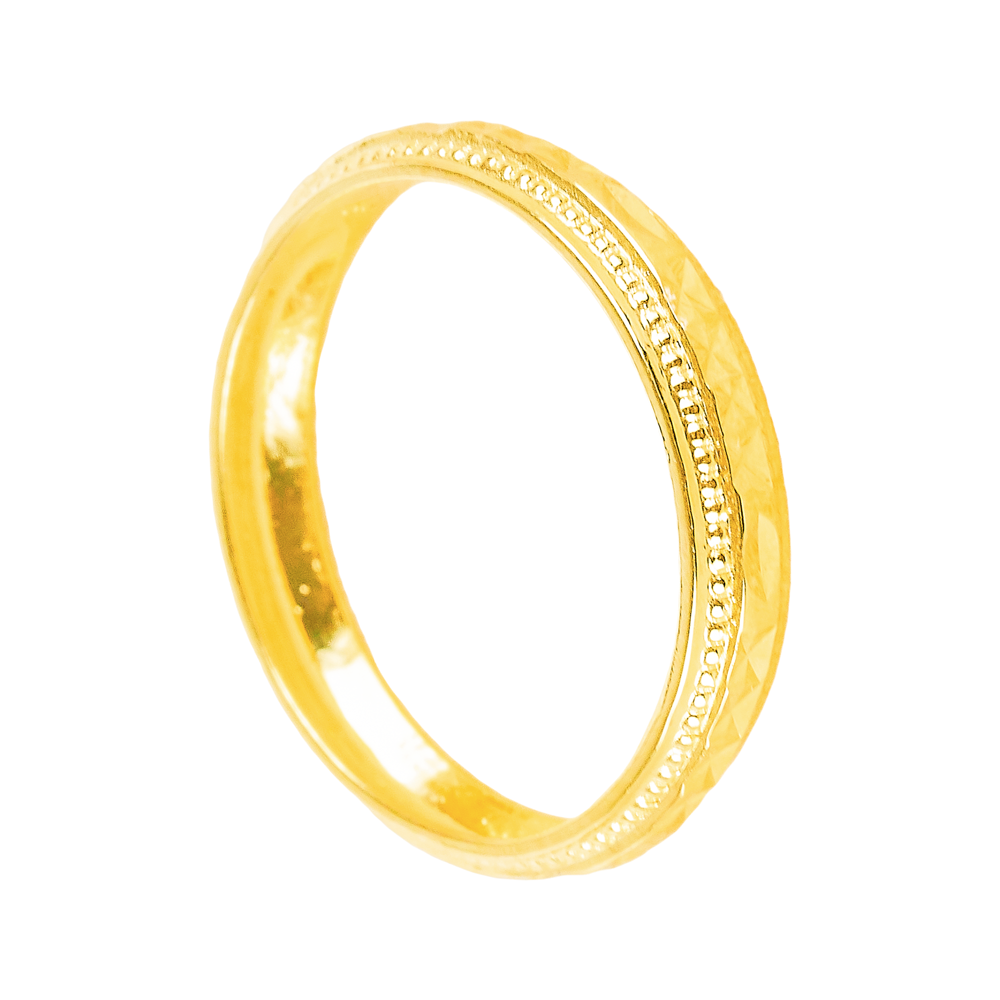Cặp Nhẫn cưới vàng 61% (14K) VN000V300014.120 - VN000V300013.160