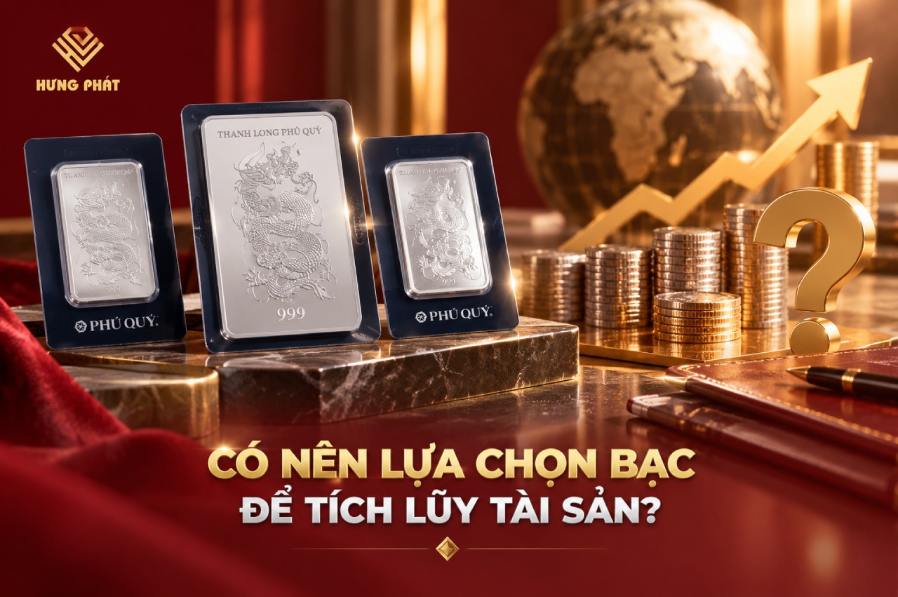 Có nên lựa chọn bạc để tích lũy tài sản
