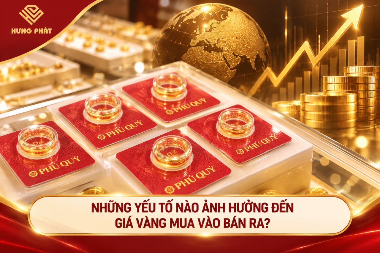 Những yếu tố nào ảnh hưởng đến giá vàng mua vào bán ra