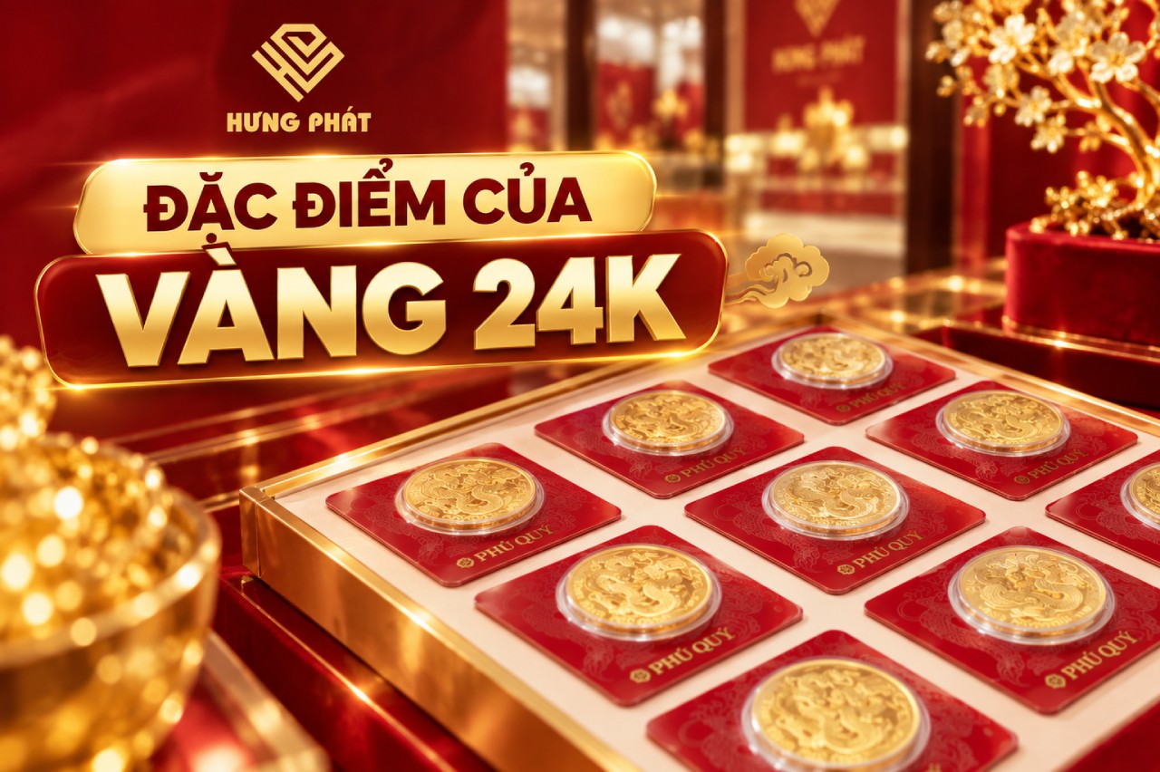 Đặc điểm của vàng 24K