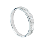 Cặp Nhẫn cưới vàng 75% (18K) đính CZ VNXMXMT00001.090 - VNXMXMT00001.170