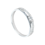Cặp Nhẫn cưới vàng 75% (18K) đính CZ VNXMXMT00004.170 - VNXMXMT00006.120